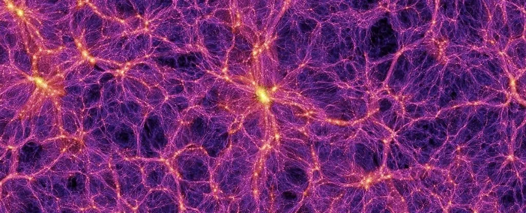 The cosmic web, made of millions of galaxies.